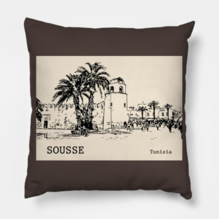 Sousse Tunisia Pillow