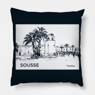 Sousse Tunisia Pillow