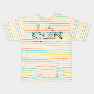 Amman Jordan Kids T-Shirt