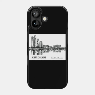 Abu Dhabi United Arab Emirates Phone Case