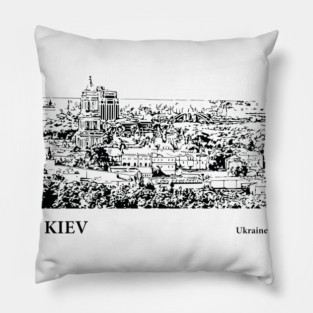 Kiev Ukraine Pillow
