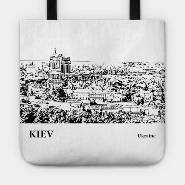 Kiev Ukraine Tote by Lakeric