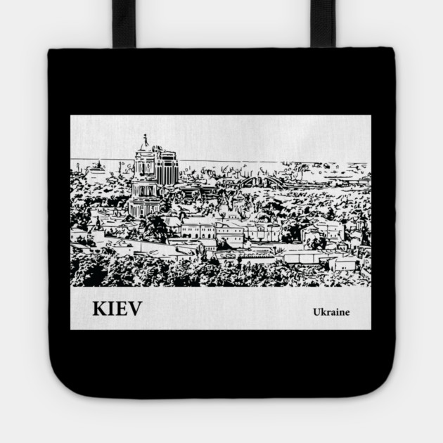 Kiev Ukraine Tote by Lakeric