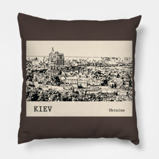 Kiev Ukraine Pillow
