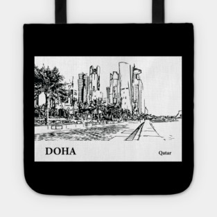 Doha Qatar Tote