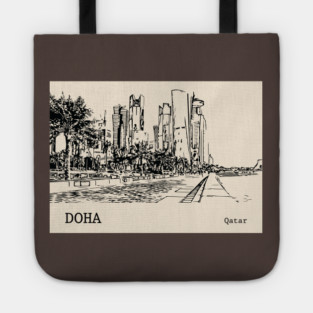 Doha Qatar Tote