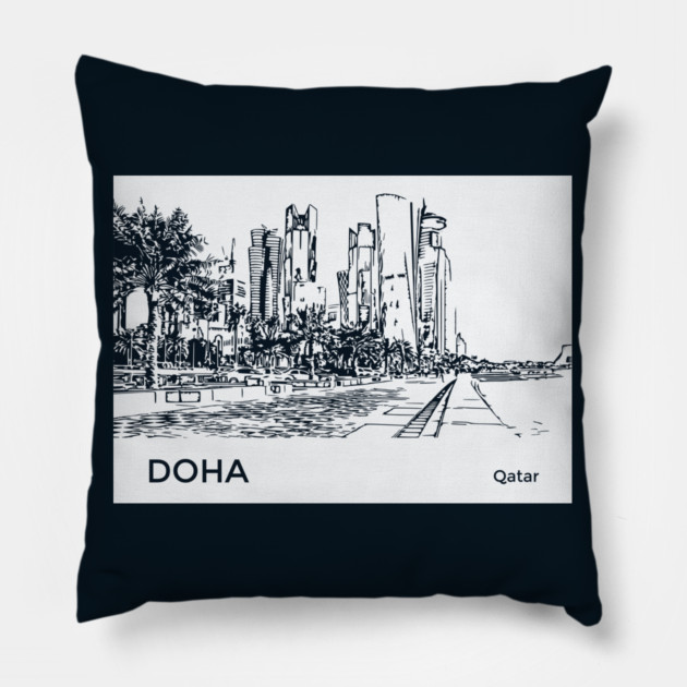 Doha Pillow by Lakeric