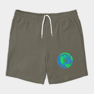 Mountain Bike Tire Earth Gear Graphic Biking Design Shorts