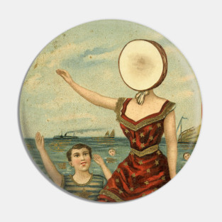 Neutral Milk Hotel - In the Aeroplane Over the Sea Tracklist Album Pin