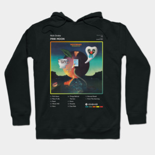 Nick Drake - Pink Moon Tracklist Album Hoodie