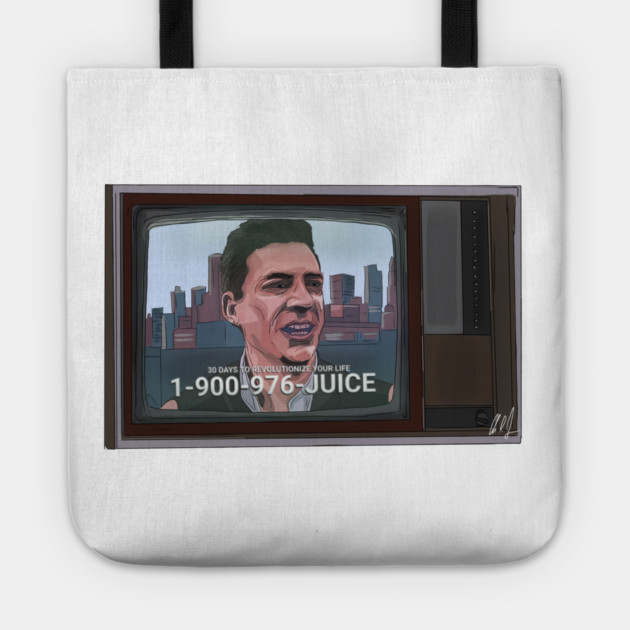 Requiem for a Dream: Be Excited Tote by 51Deesigns