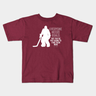 Everyone Needs Goals (Hockey) Kids T-Shirt
