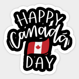 Happy Canada Day Sticker