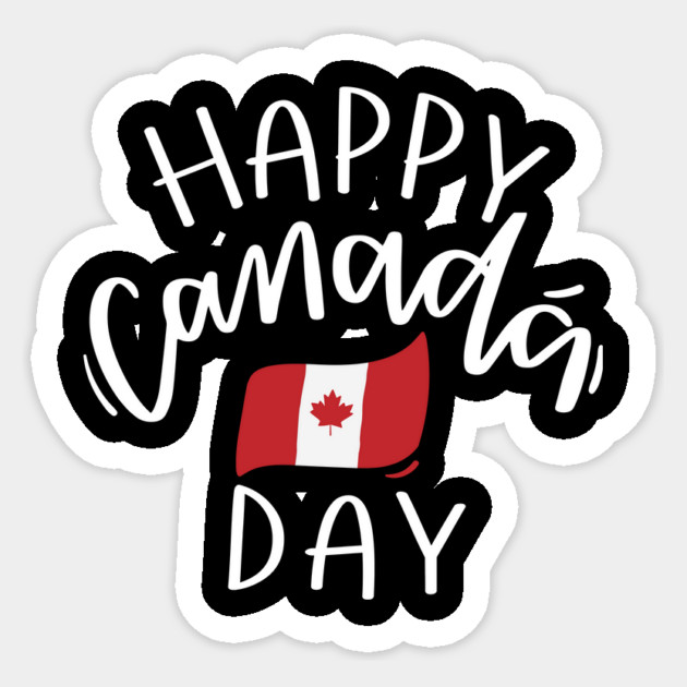 Happy Canada Day Sticker by The WYLD Tribe