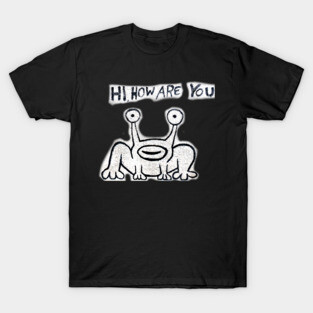 Daniel Johnston Hi How Are You Austin TX T-Shirt