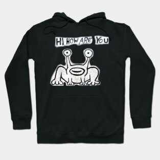 Daniel Johnston Hi How Are You Austin TX Hoodie