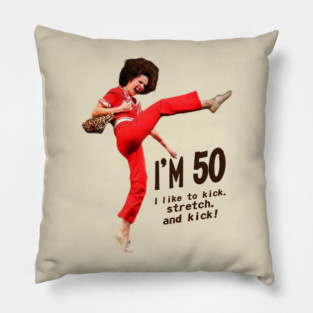 i m 50 sally omalley Pillow