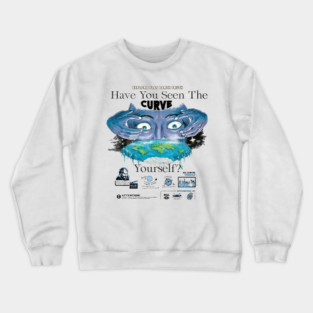 Explore the Flat Earth Truth Crewneck Sweatshirt