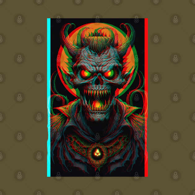 3D Halloween Demon by Grave Digs