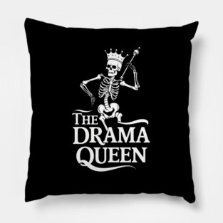 Funny Tarot Card : The Drama Queen Pillow