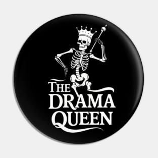 Funny Tarot Card : The Drama Queen Pin