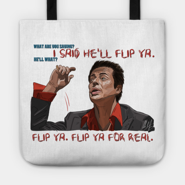 The Usual Suspects: Flip Ya For Real Tote by 51Deesigns