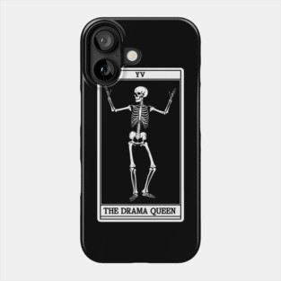 Funny Tarot Card : The Drama Queen Phone Case