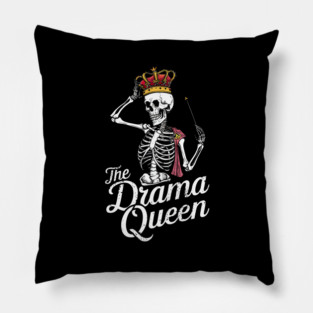 Funny Tarot Card : The Drama Queen Pillow