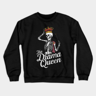 Funny Tarot Card : The Drama Queen Crewneck Sweatshirt
