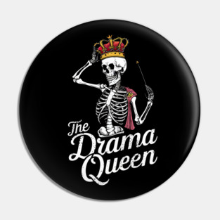 Funny Tarot Card : The Drama Queen Pin