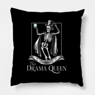 Funny Tarot Card : The Drama Queen Pillow