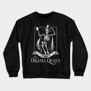 Funny Tarot Card : The Drama Queen Crewneck Sweatshirt