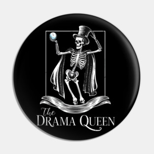 Funny Tarot Card : The Drama Queen Pin