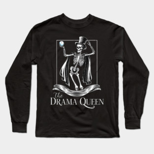 Funny Tarot Card : The Drama Queen Long Sleeve T-Shirt