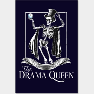 Funny Tarot Card : The Drama Queen Posters and Art