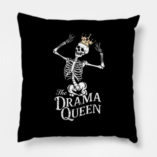 Funny Tarot Card : The Drama Queen Pillow
