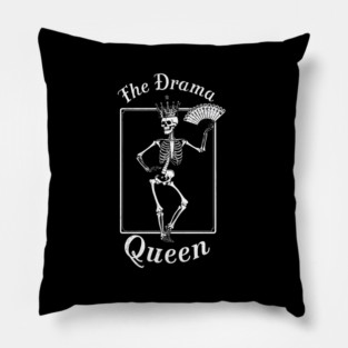 Funny Tarot Card : The Drama Queen Pillow