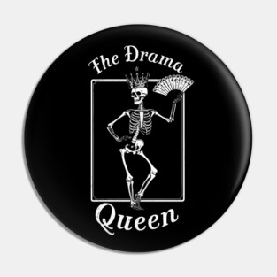 Funny Tarot Card : The Drama Queen Pin