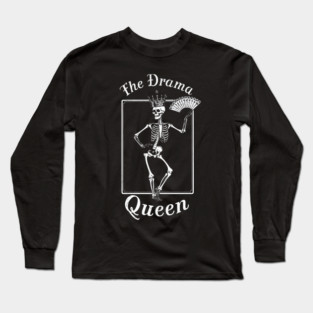 Funny Tarot Card : The Drama Queen Long Sleeve T-Shirt