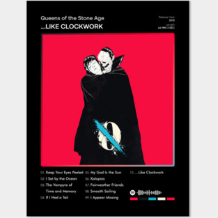 Queens of the Stone Age - ...Like Clockwork Tracklist Album Posters and Art