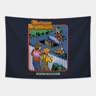 Meet Your Neighbours Tapestry