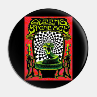 QUEENS OF THE STONE AGE MERCH VTG Pin