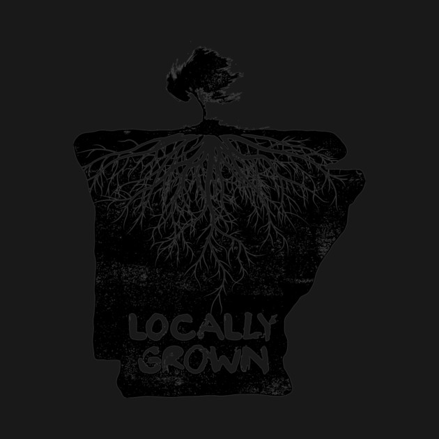 Arkansas - Locally Grown by rt-shirts