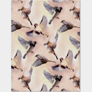 Sparrow Flight Posters and Art