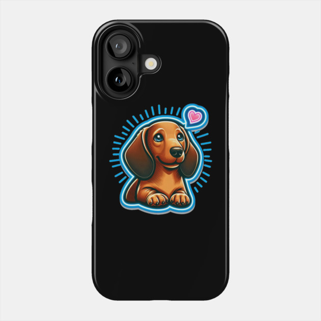 royal miniature dachshund The Cute dog Phone Case by IamActiveDog
