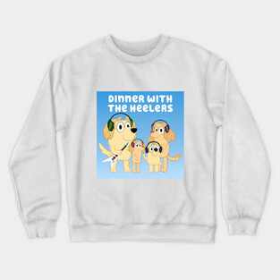 Dinner with the Heelers Classic Logo T-Shirt Crewneck Sweatshirt