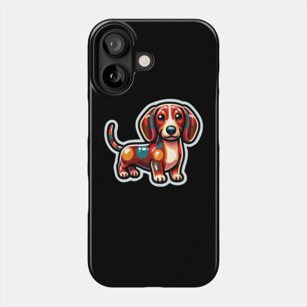 Miniature Dachshund Puppy Odyssey Phone Case by IamActiveDog