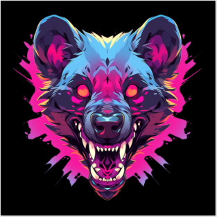 hyena Posters and Art