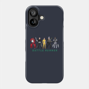 Battle Runner - The Running Man Japanese Title Tribute Tee Phone Case