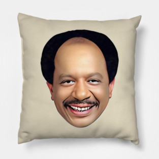 Retro-George jefferson Pillow